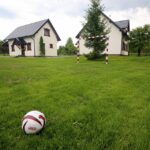 ogród koło domku do wynajęcia kaszuby