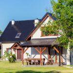 domek 12 osobowy kaszuby widok z zewnątrz